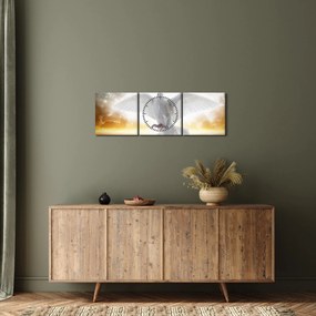 Galamb képe (órával) (90x30 cm)