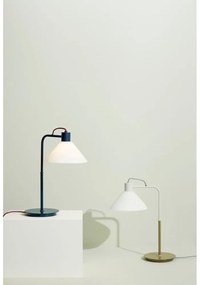 Fehér asztali lámpa üveg búrával (magasság 44 cm) Spot – Hübsch