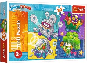 Gyerek puzzle - Super things II. - 30 db
