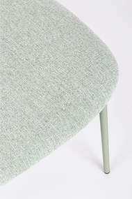 Mentazöld kárpitozott étkezőszék Inka – Yes Everyday