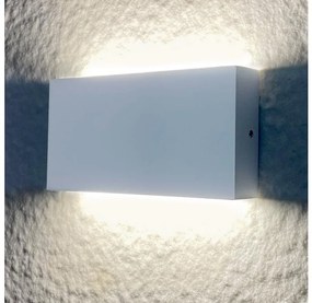 LED Kültéri fali lámpa CHICAGO 2xLED/5,5W/230V IP44 fehér