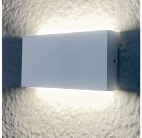 Polux LED Kültéri fali lámpa CHICAGO 2xLED/5,5W/230V IP44 fehér SA1627