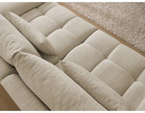 Bézs zsenília kanapé 264 cm Ivane – Bobochic Paris