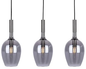 Csillár zsinóron TANGO 3xE14/40W/230V fekete