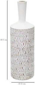 Váza polirezin nairobi palack ø 15x49,5cm