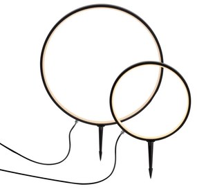 ZUMA LINE 1951X-SET ZIRKULU Modern Kültéri Állólámpa Fekete LED