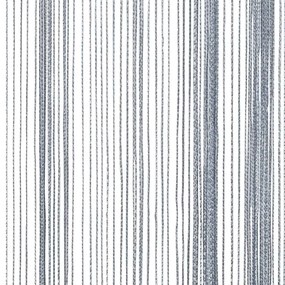 2 db világosszürke zsinórfüggöny 140 x 250 cm