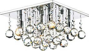 Dar Lighting ABACUS ABA5250 Süllyesztett mennyezeti lámpa 4x40W/G9