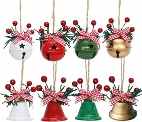 FĂŒggĆk KarĂĄcsonyfadĂszek KarĂĄcsonyi DekoratĂv 8 db