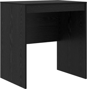 vidaXL Asztal Fekete tölgy 70 x 50 x 76 cm