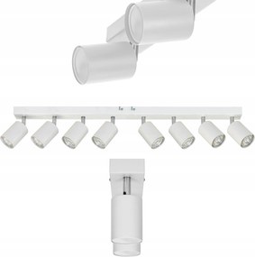 Mennyezeti Lámpa Fali Lámpa Állítható fali-mennyezeti lámpatest fehér GU10 50 W