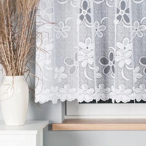 Függöny Meteráru Zsakárd 150cm fehér