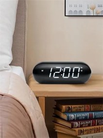 Rádió, órás, jumbo kijelző, MUSE, M-19GL, fekete (SHM19GL)