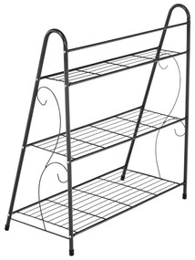 Veruma fém állvány, sötétszürke