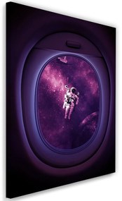 Gario Vászonkép Kozmosz egy repülogép ablakából - Gab Fernando Méret: 40 x 60 cm
