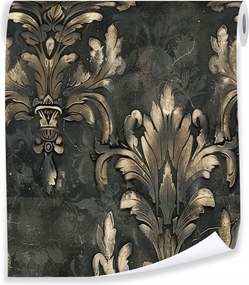 Tapéta Dísz Glamour Flizelin Fal Hálószoba Nappali Tapéta Tekercs