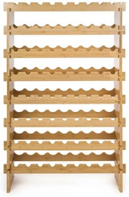 G21 Bambusz borosállvány, 72 palack