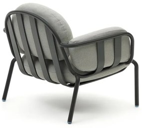 Szürke fém kerti fotel Joncols – Kave Home