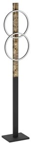 Eglo 900892 - LED Állólámpa BOYAL 2xLED/12W/230V 3000K barna/fekete