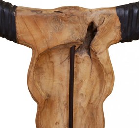 Bikakoponya szobor teak 66x15x88 cm
