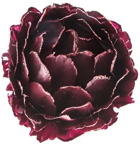 Függő virág bordó, 8 cm