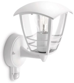 Philips 15388/31/16 - Kültéri fali lámpa érzékelővel MYGARDEN CREEK 1xE27/60W IP44