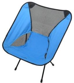 Összecsukható kempingszék kék 63 cm