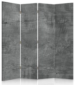 Gario Paraván Szürke fa Méret: 145 x 170 cm, Kivitelezés: Forgó paraván 360°