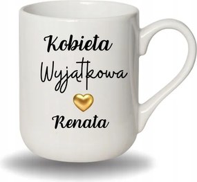 Bögre Fehér Coffee Vicces Ajándék Valentin Nap Nő Egyedi Név