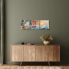 Kép - lovaglásra született (órával) (90x30 cm)