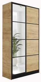 Eden 2D Gardróbszekrény 104,8cm, Arany Tölgy