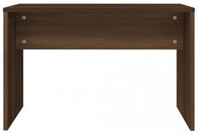 barna tölgyszínű fésülködőasztal-szett 86,5 x 35 x 136 cm