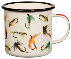 Zománc bögre 0.5 l Fly Fishing – Gentlemen's Hardware