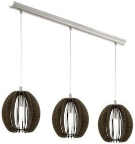 Eglo 94641 - Csillár COSSANO 3xE14/60W/230V