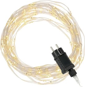 NEXOS LED lánc 100 LED dioda 10 m meleg fehér