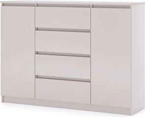 SIMPLE Komoda 140 2D4S kaszmir/kaszmir