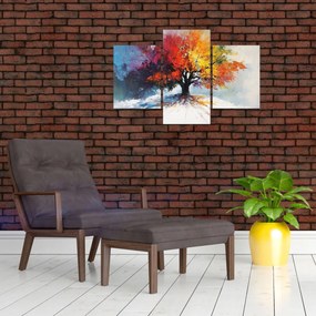 Kép - Színes fa (90x60 cm)