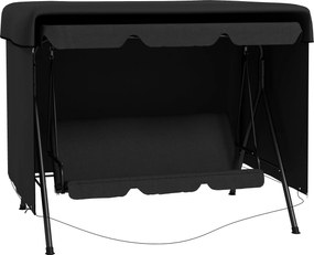 Outsunny Kertihinta Védő Fedele Esőálló Ponyva 2.15L x 1.55W x 1.5H m PE Fekete | Aosom