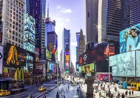 Poszter 66,5x46,5cm Times Square, Assaf Frank