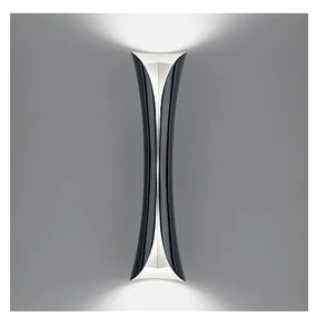 Artemide 1373010A - Fali lámpa CADMO 2xGU10/10W/230V fekete