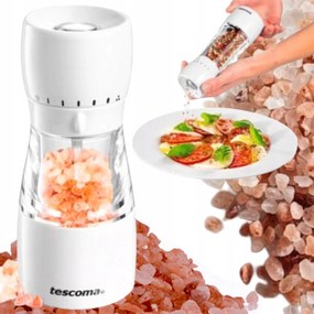Tescoma Vitamino Elektromos Só-bors- És Fűszerdaráló Fehér 15 CM