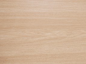 Kétfiókos világosbarna konzolasztal RANDA Beliani