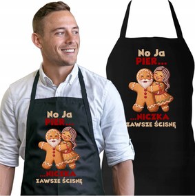 Konyhai kötény Karácsonyi Ajándék Vicces Mézeskalács Pár Mézeskalács...