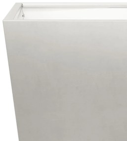 rozsdamentes acél kerti virágtartó 50 x 50 x 50 cm