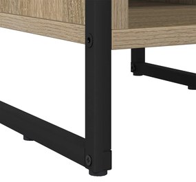 vidaXL Éjjeli asztal Sonoma 39.5 x 30 x 50 cm Faanyag