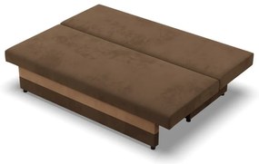 Sony kanapé, szövet anyag, hab töltet, barna