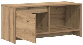 TV állvány kézműves tölgy 90 x 35 x 40 cm Faanyag