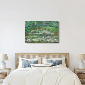 Kép - Claude Monet, The Japanese Footbridge, reprodukciók (90x60 cm)