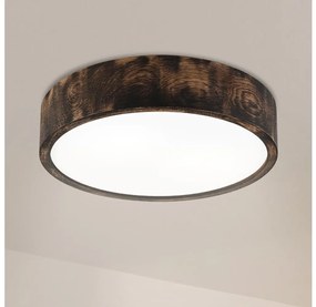 Brilagi - LED mennyezeti lámpa CARVALHO SMOKEY LED/36W/230V tölgy átm. 37,5 cm