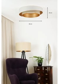 Brilagi - LED Mennyezeti lámpa VEGAS SHINE LED/24W/230V átm. 60 cm bézs/krémes